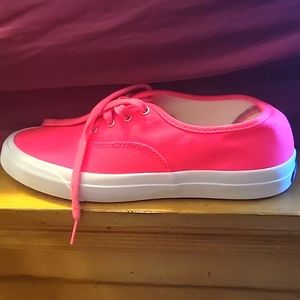 Brand new neon pink Keds